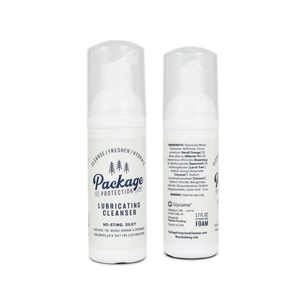 Package Protection® Lubricating Cleanser 1.7 Fl Oz Foam Pump